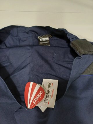 Pantalón de trabajo Adeepi azul y gris