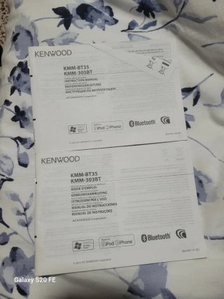 Radio Kenwood Bluetooth KMM-BT35 / KMM-303