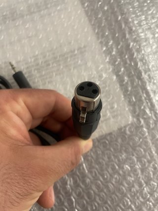 Cable Audio 3.5mm a XLR Macho