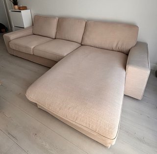 Sofá 3 plazas KIVIK Hillared Beige - IKEA