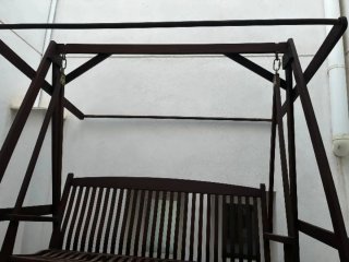 Balancín de Madera para Exterior