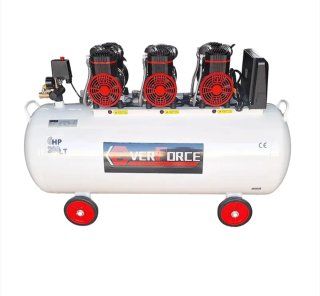 Compresor silencioso 6HP 200L sin mantenimiento