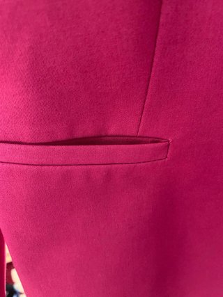 Traje Zara Fucsia Talla M