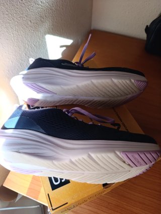 Zapatillas Skechers Mujer Azul y Morado