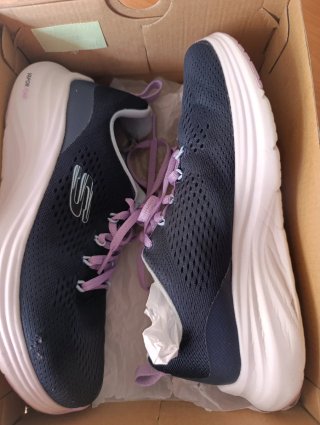 Zapatillas Skechers Mujer Azul y Morado