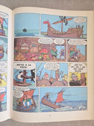 Comic "Asterix: La Gran Travesía"