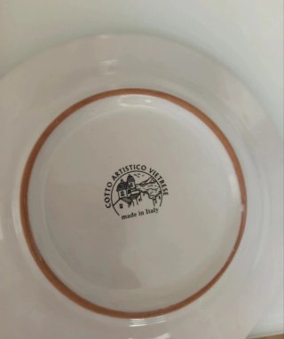 6 Piattini Ceramica Vietri