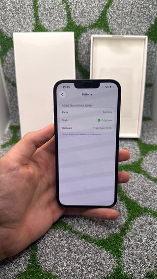 iPhone 14 128GB Nero - Batt 100% Originale Apple