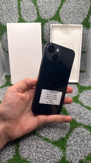 iPhone 14 128GB Nero - Batt 100% Originale Apple