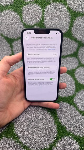 iPhone 14 128GB Nero - Batt 100% Originale Apple