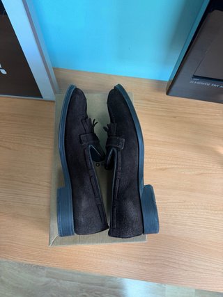 Mocasines Puroego Marrones con Hebilla