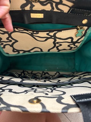 Bolso Tous Beige y Negro