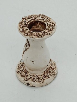 Porta candela sacro in ceramica