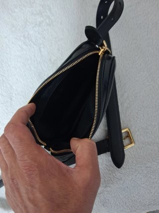 Riñonera Miu Miu Negra Original