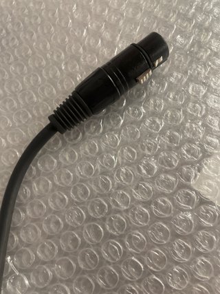 Adaptador Auidocable XLR Macho a Hembra