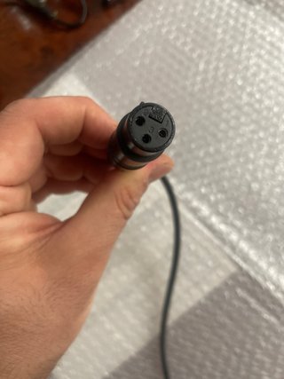 Adaptador Auidocable XLR Macho a Hembra