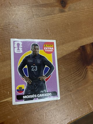 Panini Extra Sticker Caicedo Mundial 2026