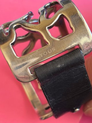 Pulsera ancha Tous plata