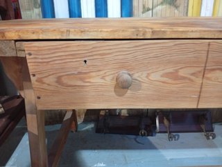 Mesa tocinera grande de matanza