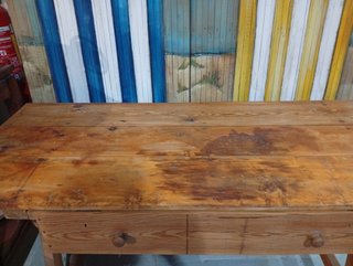 Mesa tocinera grande de matanza