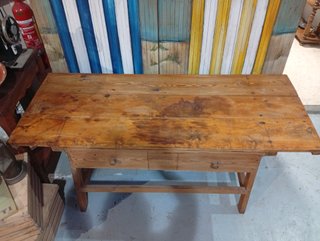 Mesa tocinera grande de matanza