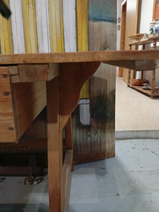 Mesa tocinera grande de matanza