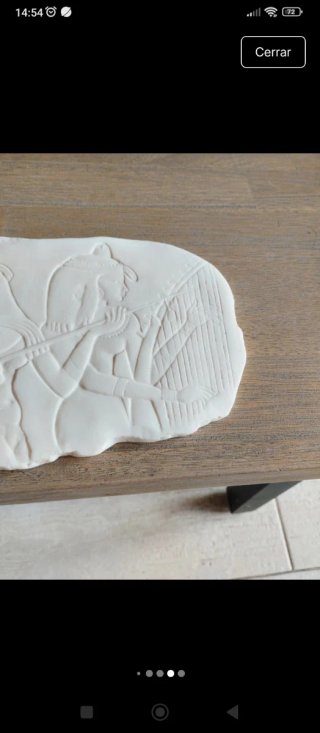 Relieve Egipcio Alabastro Natural