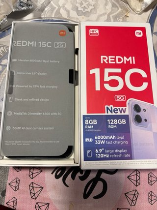 Xiaomi Redmi 15C 128GB 8GB RAM Verde