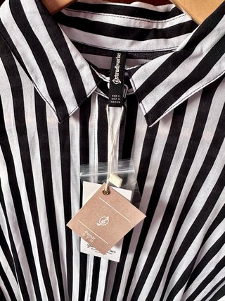 Camisa Stradivarius Rayas