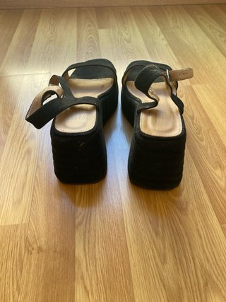 Sandalias Negras Plataforma