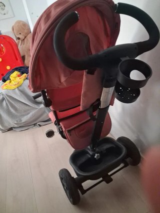Triciclo Carrito Bebé Rosa