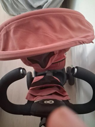 Triciclo Carrito Bebé Rosa