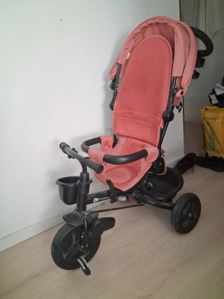 Triciclo Carrito Bebé Rosa