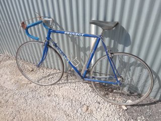 Bicicleta Vintage Peugeot Azul