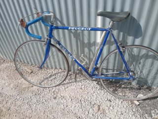 Bicicleta Vintage Peugeot Azul