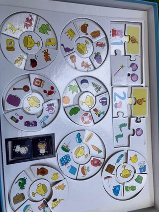 Lote de 4 juegos y peluche Peppa Pig