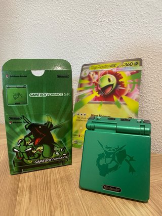 Game Boy Advance SP Edición Pokémon Rayquaza