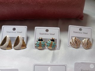 Pendientes Acero Inoxidable