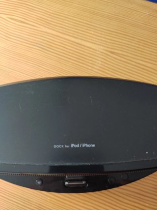Altavoz Dock Philips iPod/iPhone Negro