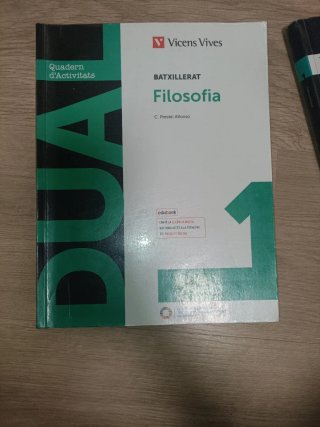 Llibre filosofia 1er de Batxillerat