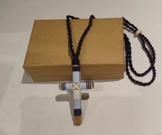 Cruz madera comunión personalizada