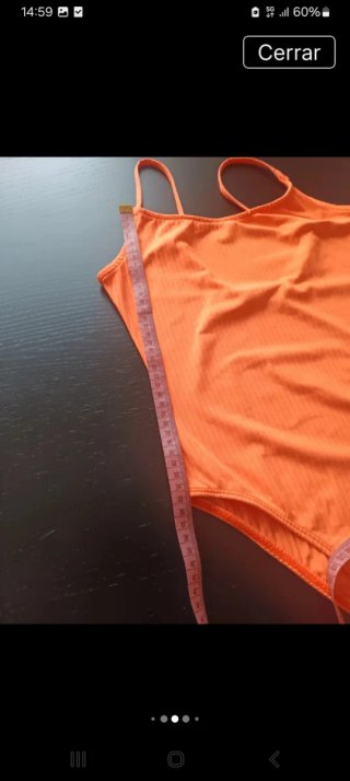 Body ",Pull&Bear "naranja canalé