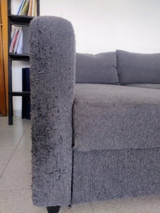 Sofá cama Ikea Friheten gris