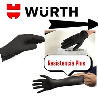 WURTH guantes nitrilo desechables profesionales