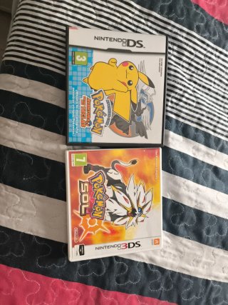 Pokémon Sol y Pokémon Teclas Nintendo 3DS