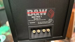 Bowers Matrix 1 S2 Altavoces.