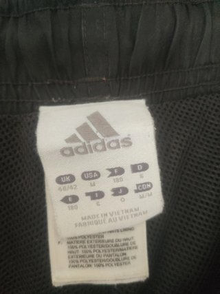 Pantalón Adidas Vintage Hombre Talla L Recto