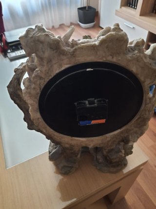 Reloj de cuarzo con elefante