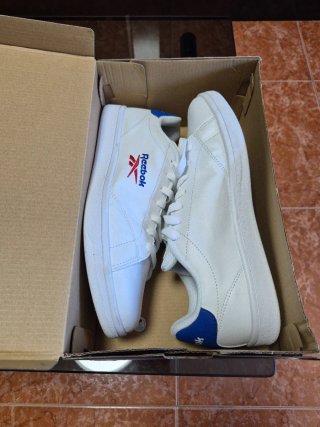 Reebok Royal Complete Zapatillas Blancas y Azules