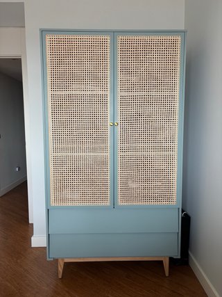 Armario Rattan y Madera Maisons du Monde
